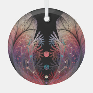 Jonglage Abstrakt Modern Fantasy Fraktal Art Ornament Aus Glas