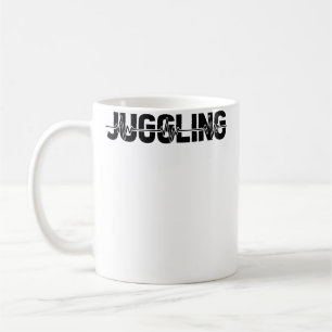Jongleur Jonglieren Zirkus - Künstler Jonglieren E Kaffeetasse