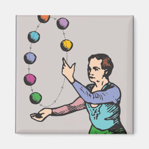 Jongleur-Magnet Magnet