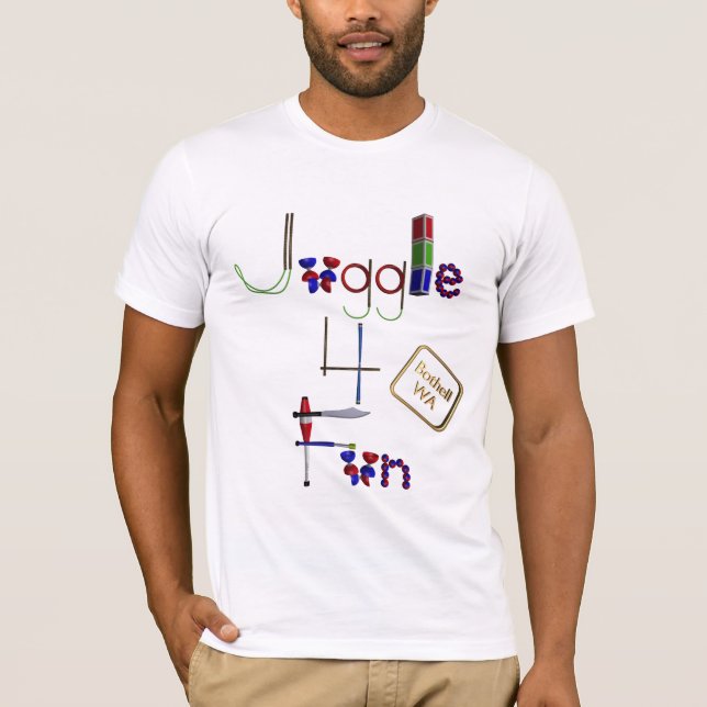 Jonglez le T-shirt de l'amusement 4 (Bothell WA) (Devant)