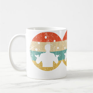 Jonglier-Shirt - Vintage Retro Jongleur Kaffeetasse