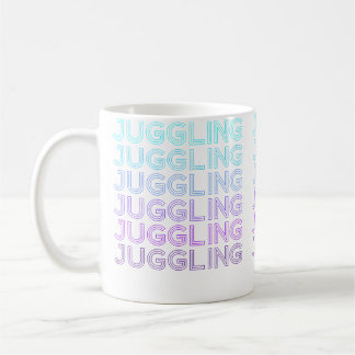Jonglieren Jongleur Zirkus Retro Kaffeetasse