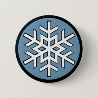 Jonny Schnee-Schneeflocke Button