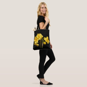 Jonquil-Blume über die gesamte Drucktasche Tasche