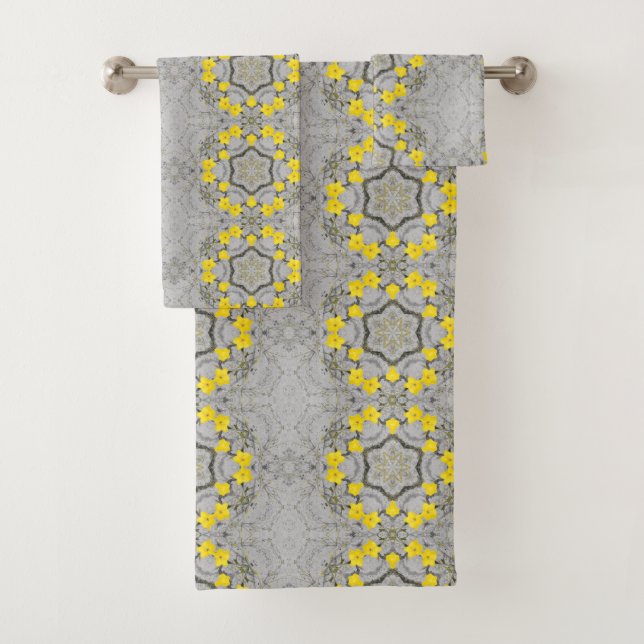 Jonquil-Harmonierad  Badhandtuch Set (Insitu)