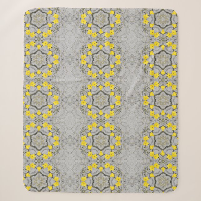 Jonquil-Harmonierad  Sherpadecke (Vorderseite)