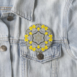 Jonquil Harmony Wheel  Button