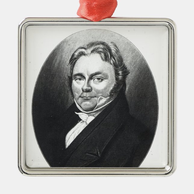 Jons Jakob Berzelius Silbernes Ornament (Vorne)