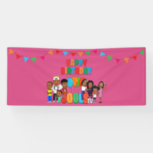 JOOLS TV ®️ rose bannière horizontale