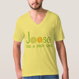 Joose Mens Top macht einen Körper Gutes Getränk Na