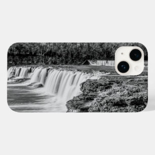 Joplin Grand Falls Übersicht Grayscale Case-Mate iPhone 14 Hülle