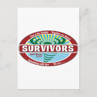 Joplin Survivor Postkarte