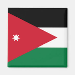 Jordaflagge Magnet