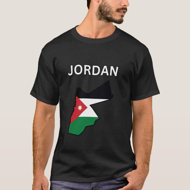 Jordan-Design T-Shirt (Vorderseite)