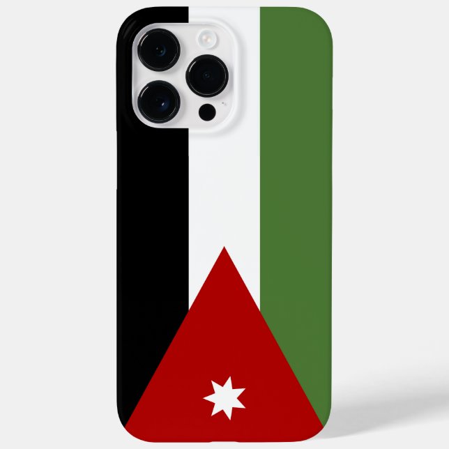Jordan Flag Case-Mate iPhone 14 Pro Max Hülle (Rückseite)