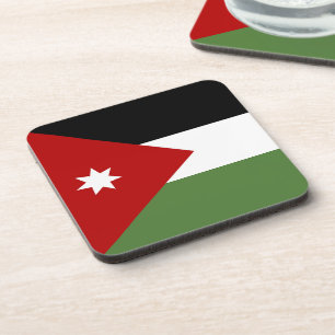 Jordan Flag Getränkeuntersetzer