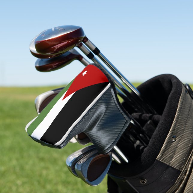 Jordan Flag Golf Headcover (In Situ)