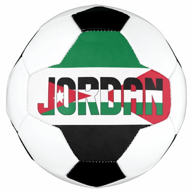 Jordan Flag Patriotic  Fußball (Vorderseite)