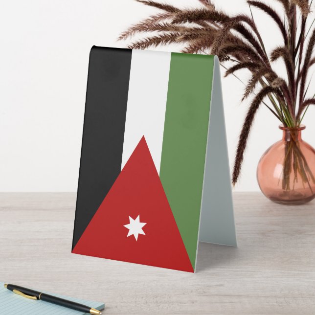 Jordan Flag Tischaufsteller (In Situ (Tisch))