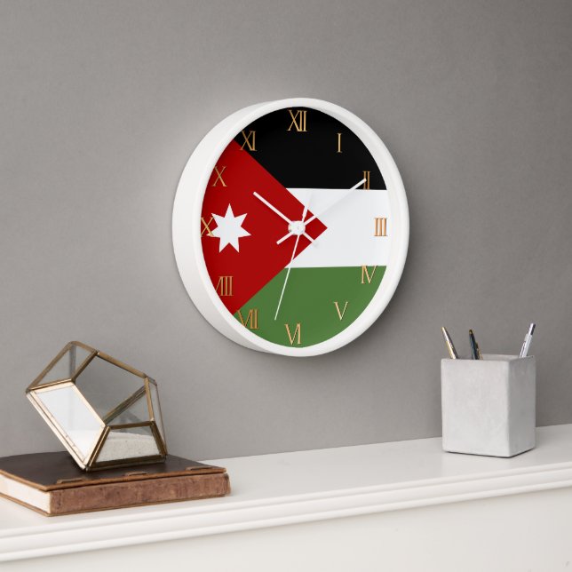 Jordan Flag Uhr (Büro)