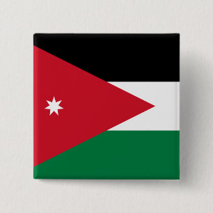 Jordan-Flagge Button