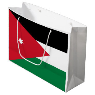 Jordan-Flagge Große Geschenktüte