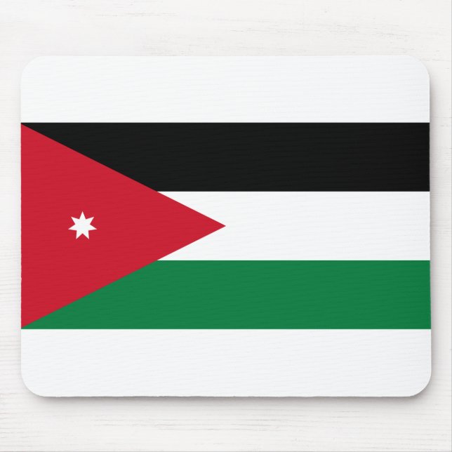 Jordan-Flagge Mousepad (Vorne)