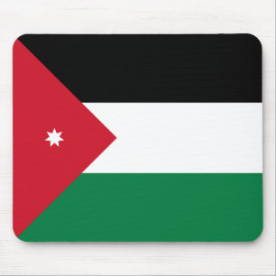 Jordan-Flagge Mousepad