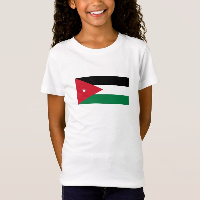 Jordan-Flagge T-Shirt (Vorderseite)