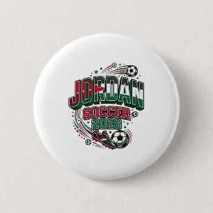 Jordan Fußball 2026 Fußball Bold Landestypografie Button