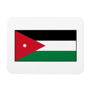Jordan – Jordanian Flag Magnet