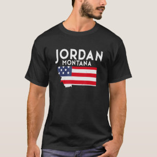 Jordan Montana USA Staat America Travel Montana T-Shirt