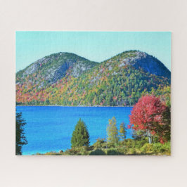 Jordan Pond Bubbles Jigsaw Puzzle