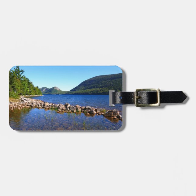 Jordan Pond I im Acadia National Park Gepäckanhänger (Vorderseite horizontal)