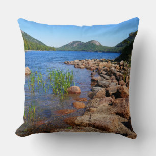 Jordan Pond II im Acadia National Park Kissen