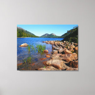 Jordan Pond II im Acadia National Park Leinwanddruck