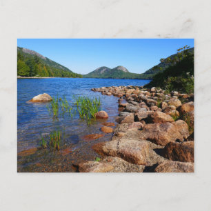 Jordan Pond II im Acadia National Park Postkarte