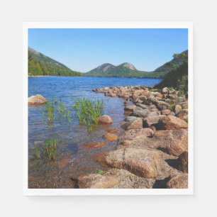 Jordan Pond II im Acadia National Park Serviette