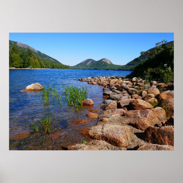 Jordan Pond II im Acadia Nationalpark Poster (Vorne)
