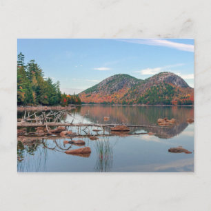 Jordan Pond of Acadia National Park Postkarte