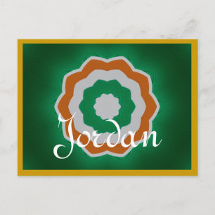 Jordan Postkarte