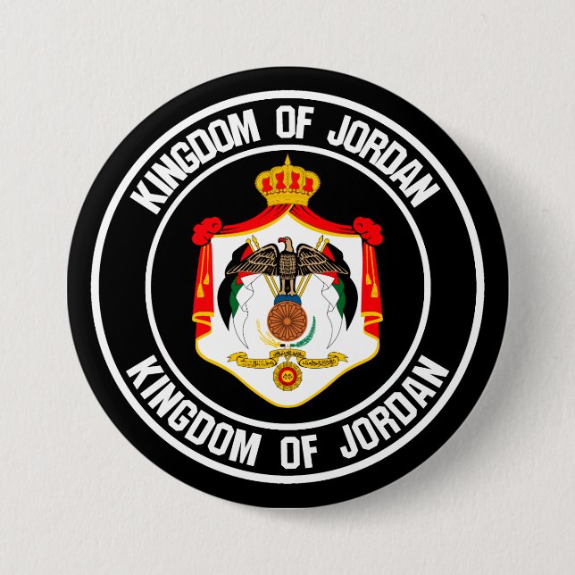 Jordan Round Emblem Button (Vorderseite)