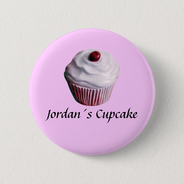 Jordan´s kleiner Kuchen Button (Vorderseite)