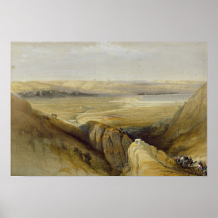 Jordan Valley, von Volumen II 'des heiligen Land Poster