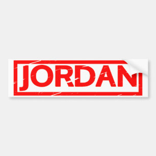 Jordanien Briefmarke Autoaufkleber