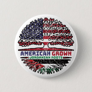 Jordanien Jordanien USA USA Vereinigte Staaten Button