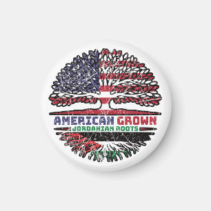 Jordanien Jordanien USA USA Vereinigte Staaten Magnet