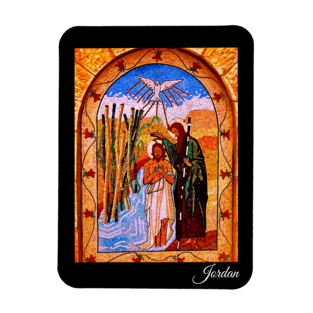 Jordanien Magnet (Vertikal)