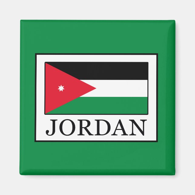 Jordanien Magnet (Vorne)