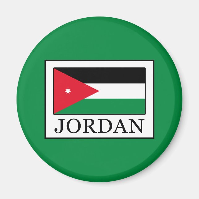 Jordanien Magnet (Vorne)
